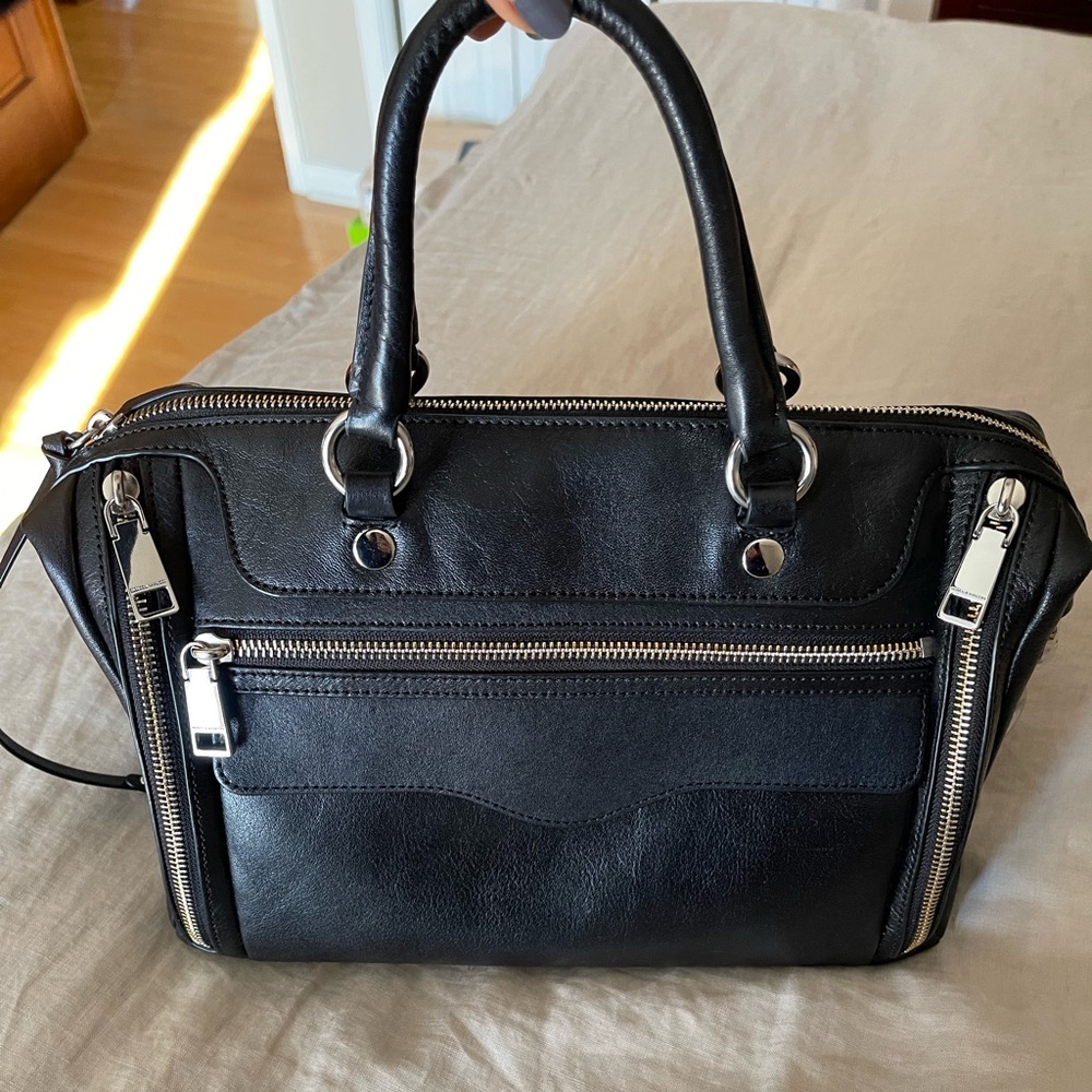 M.A.B 2.0 Leather Top Handle Bag. EUC